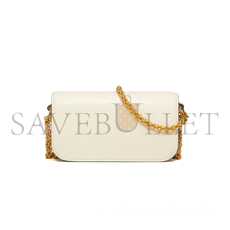VALENTINO GARAVANI LOCÒ SMALL LEATHER SHOULDER BAG WB0K53ZXLI16 (19*10.5*5cm)